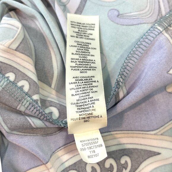 Chico's Blue and Black Paisley Mini Dress - Picture 8 of 10